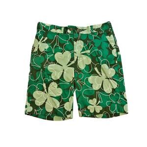 Loudmouth Heritage golf Short mens 34 camo shamrock print